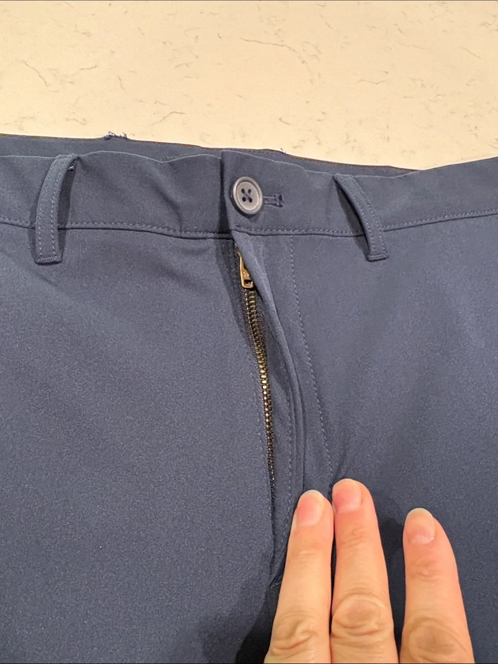 J. Crew Flex Men's Slim Navy Dress Pants